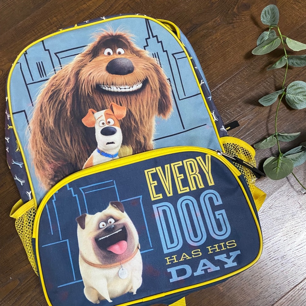 Every dog has a day back pack